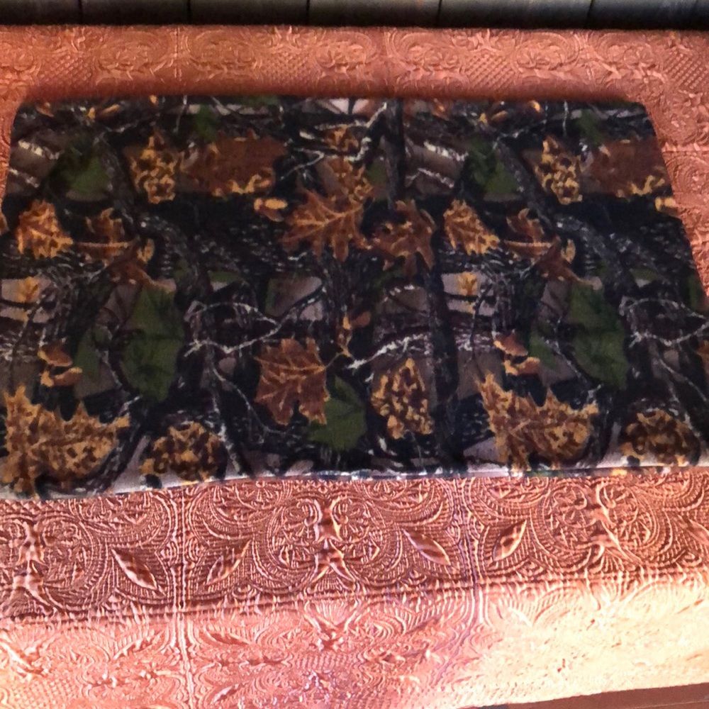 NWOT Mossy Oak Fleece Pillowcase Standard Size
